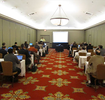 David Bernstein presenting at the Telecoms Cloud Day