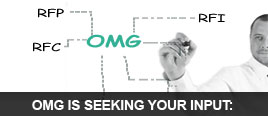 OMG is Seeking Your Input