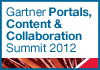 Gartner Portals, Content & Collaboration Summit. 12 - 14 March, 2012 | Orlando, FL