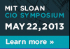 MIT SLOAN CIO SYMPOSIUM. May 22, 2013