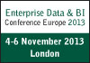 Enterprise Data and BI Conference. November 4-6, 2013, London UK