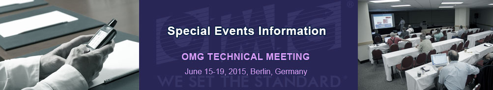 Special Events Information -June 15-19, 2013, Berlin, Germany