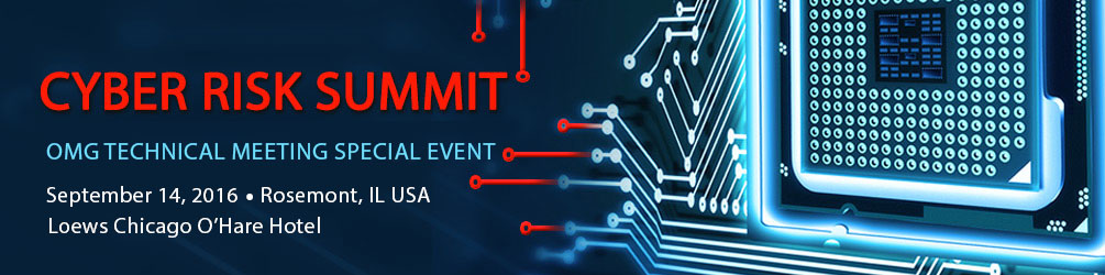 Cyber Risk Summit.Wednesday, September 14, 2016. Chicago, IL USA