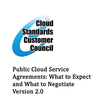 Public Cloud Service Agreements: What to Expect and What to Negotiate V2.0
