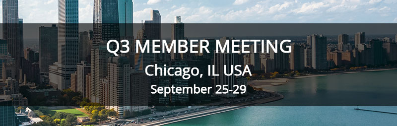 Chicago, IL USA - Q3 Member meeting