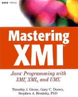 Mastering XMI book cover