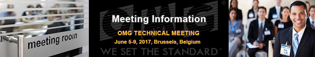 Meeting Information - Technical Meeting -June 5-9, 2017 - Brussels, Belgium