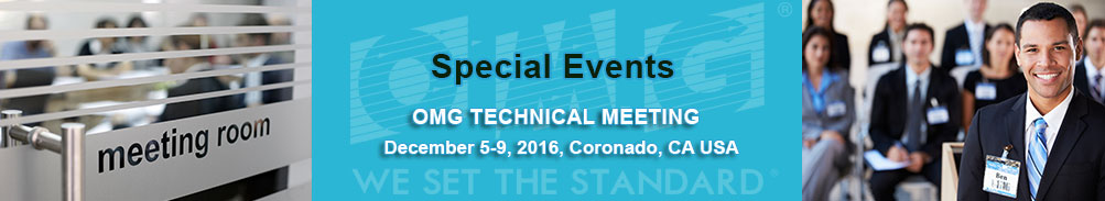 Special Events Information - Technical Meeting - December 5-9, 2016 - Coronado, CA USA