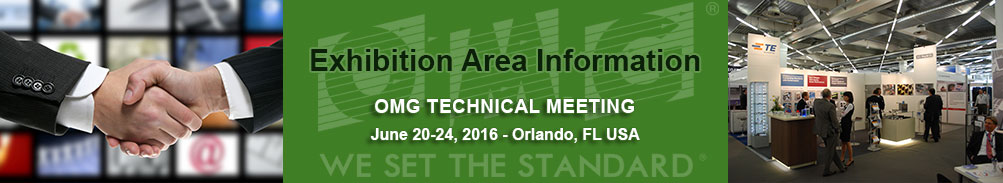 Exhibition Area Information - Technical Meeting - June 20-24, 2016 - Orlando, FL USA