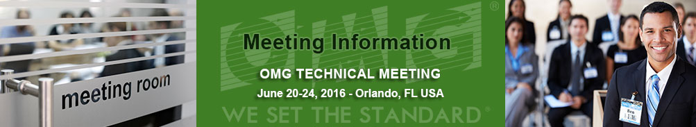 Meeting Information - Technical Meeting - June 20-24, 2016 - Orlando, FL USA