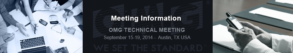 Meeting Information - September 15-19, 2014, Austin, TX USA