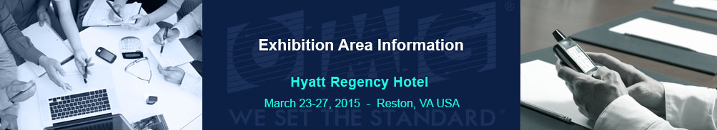 Exhibition Area Information - Technical Meeting - March 23-27, 2015, Reson, VA USA