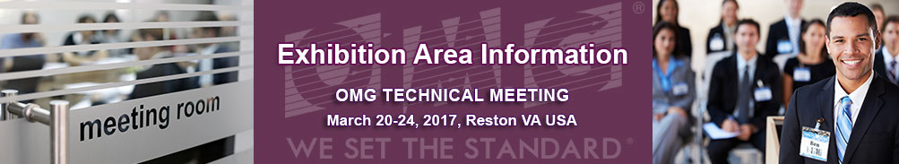 Exhibition Area Information - Technical Meeting - March 14-18, 2016, Reson, VA USA